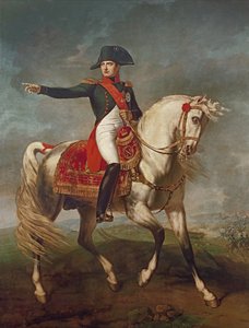 Rytterportrett av Napoleon I (1769-1821) 1810